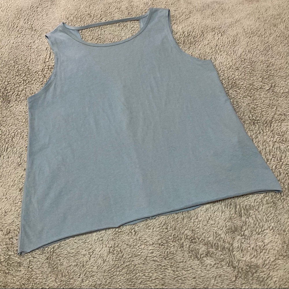 ZYIA Powder Blue Flow Tank